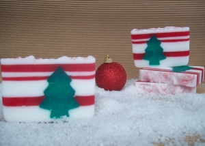 Σαπούνι γλυκερίνης ''Christmas forest''