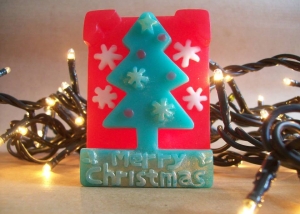 Σαπούνι γλυκερίνης Merry Christmas Tree