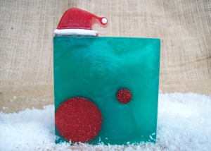 Σαπούνι γλυκερίνης '' Χριστουγεννιάτικο πνεύμα''