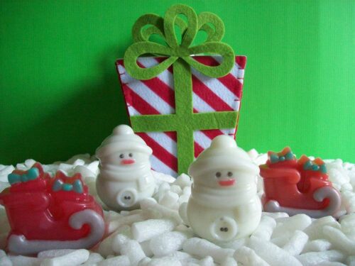 Χιονάνθρωποι και έλκηθρα