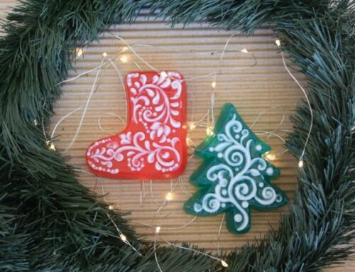 Σαπούνι ”Χριστουγεννιάτικο δέντρο 2” και ”Χριστουγεννιάτικη  μπότα ”